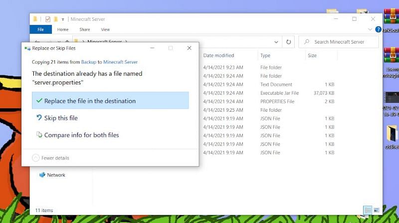  Как обновить сервер в Minecraft11 